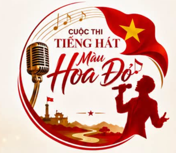 Logo Cuộc thi Tiếng Hát Màu Hoa Đỏ